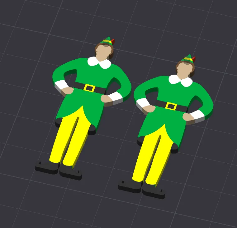 Buddy The Elf Earrings view 4