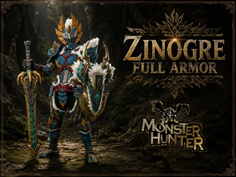 Modelo para impresión 3D: ZINOGRE FULL ARMOR — referencia de MakerWorld