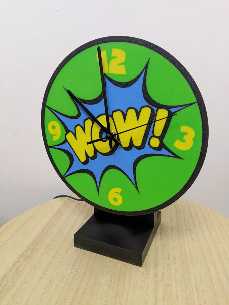 Wow clock