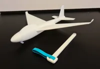 Planeur avion à élastique V2 — photo 2