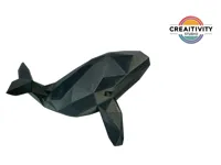 Baleine low poly décorative — Nalu — photo 2