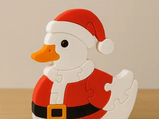santa duck puzzle