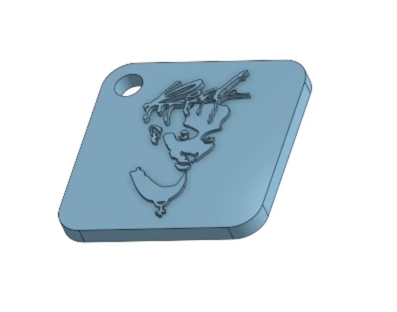 playboi carti whole lotta red keychain