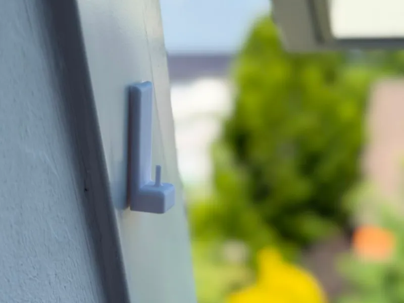 Adhesive wall hook