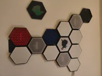 Mur hexagonal LED — photo 2