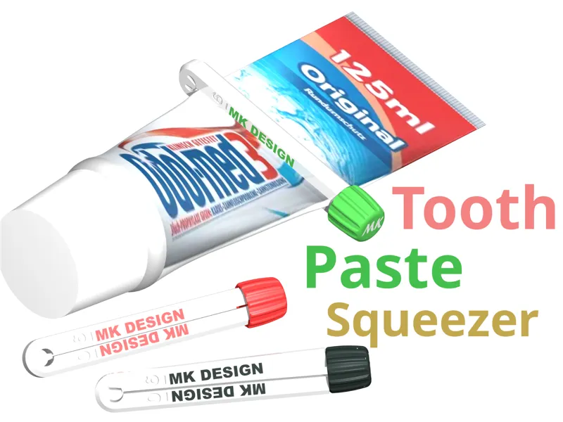 Toothpaste squeezer adjustable