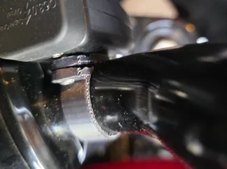 Harley Davidson 1.25" bar usb adapter mount