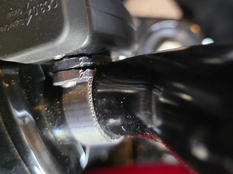 Harley Davidson 1.25" bar usb adapter mount