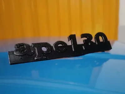 front badge ape 50 / 130