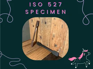ISO527 - Tensile test specimen 