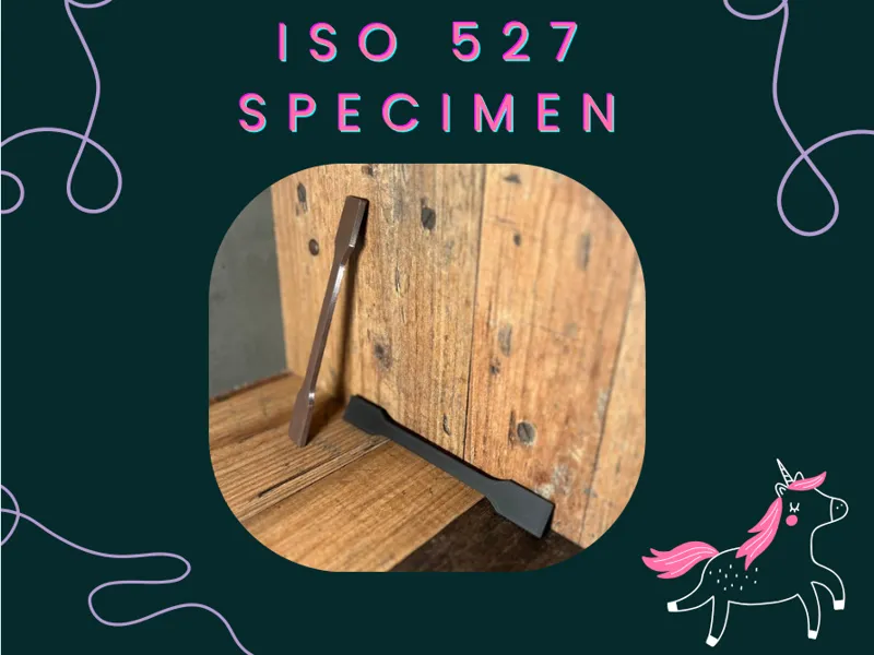 ISO527 - Tensile test specimen 
