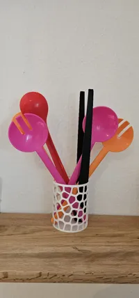 Boîte de cuisine motif Voronoï — photo 2
