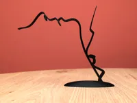 Sculpture Le Baiser dans le cou — photo 2