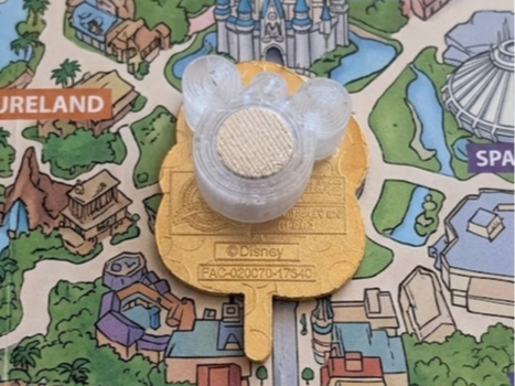 Mickey-Shaped Magnetic Disney Pin Backs