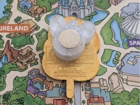 Mickey-Shaped Magnetic Disney Pin Backs