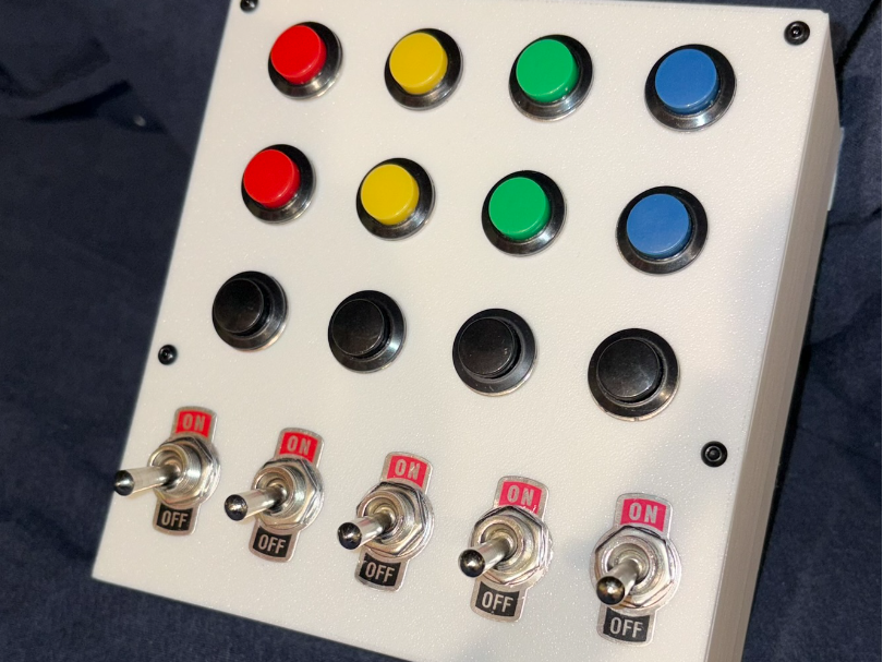Sim Racing Button Box with Switches