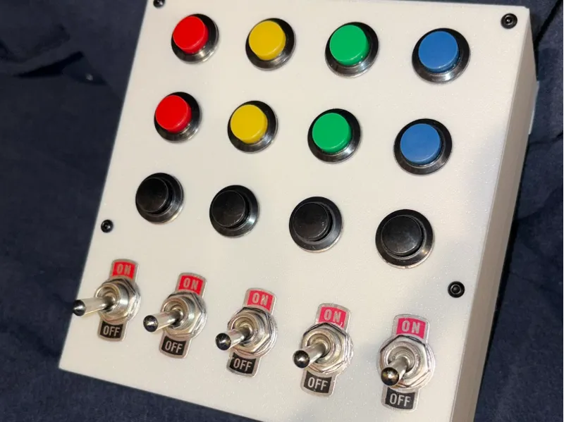 Sim Racing Button Box with Switches