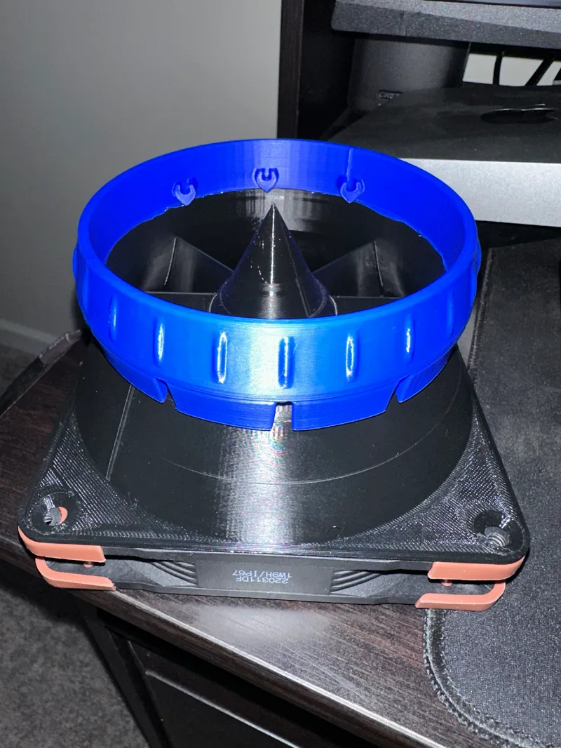 140mm Fan Shroud with vents, 2 options