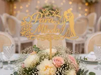 Topper mariage silhouette des mariés — photo 1