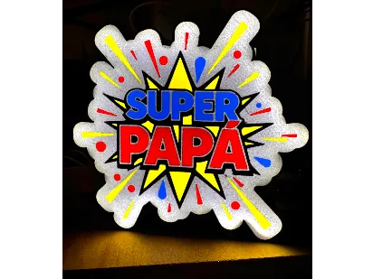 ligthbox super papa