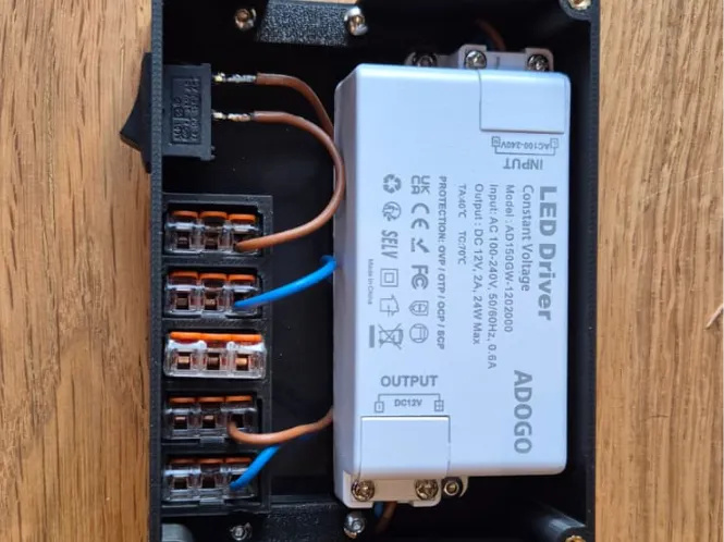 LED Treiber Box Anschlusskasten
