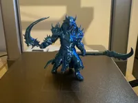 Guerrier bête — figurine fantasy — photo 2