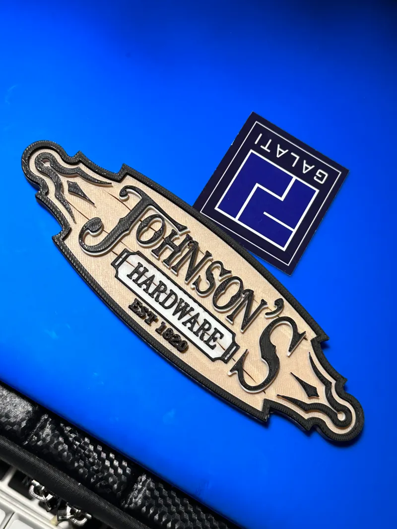 Johnson's Hardware Sign