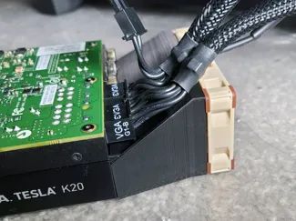 NVIDIA Tesla K10/K20/K20M Cooling Fan Duct