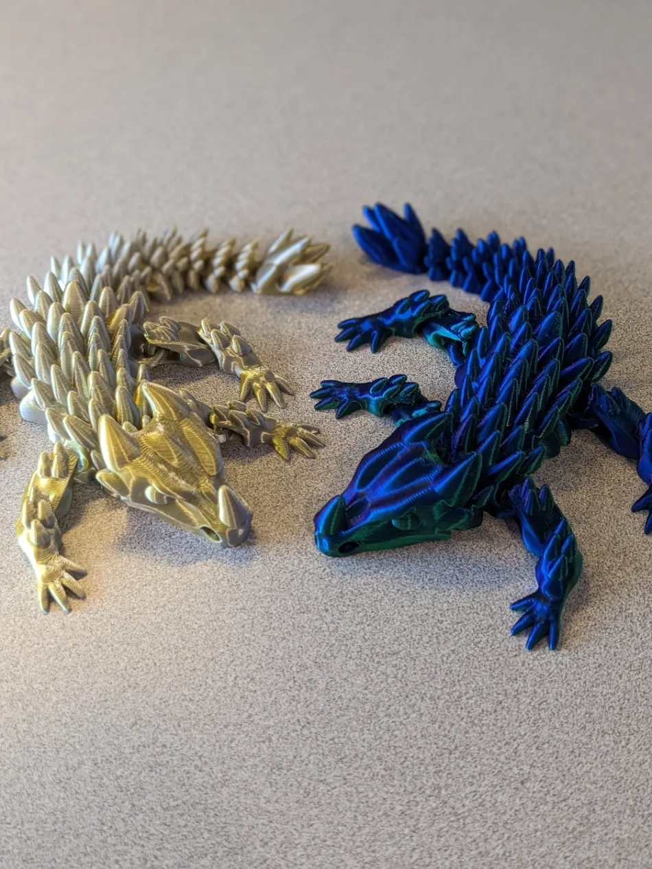 Small Baby Dragon - Articulated Dragon view 4