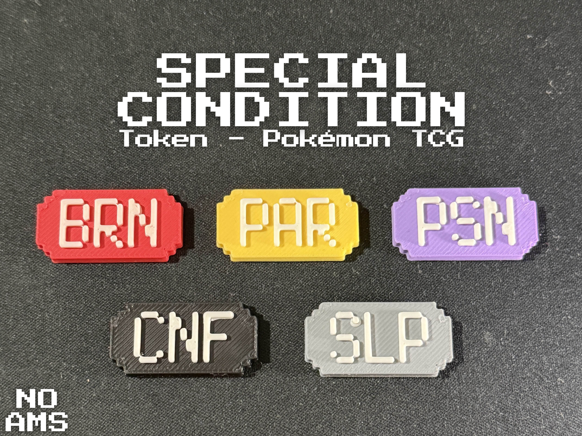 Special Condition Tokens NO AMS - Pokémon TCG