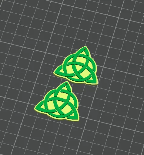 Celtic Knot Earrings view 4