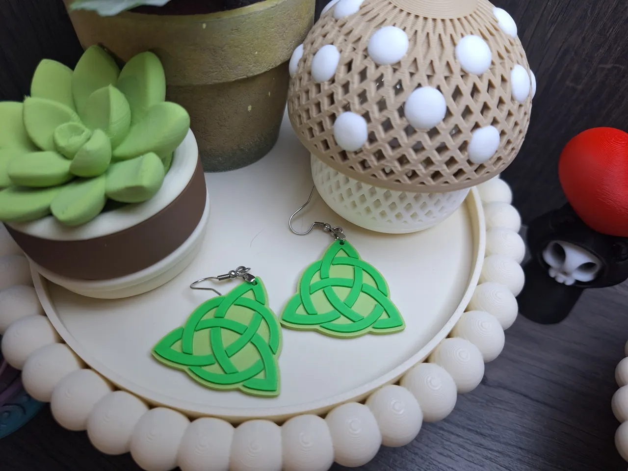 Celtic Knot Earrings view 3