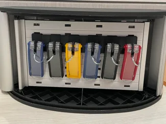 Lock Box Key Holder Rail
