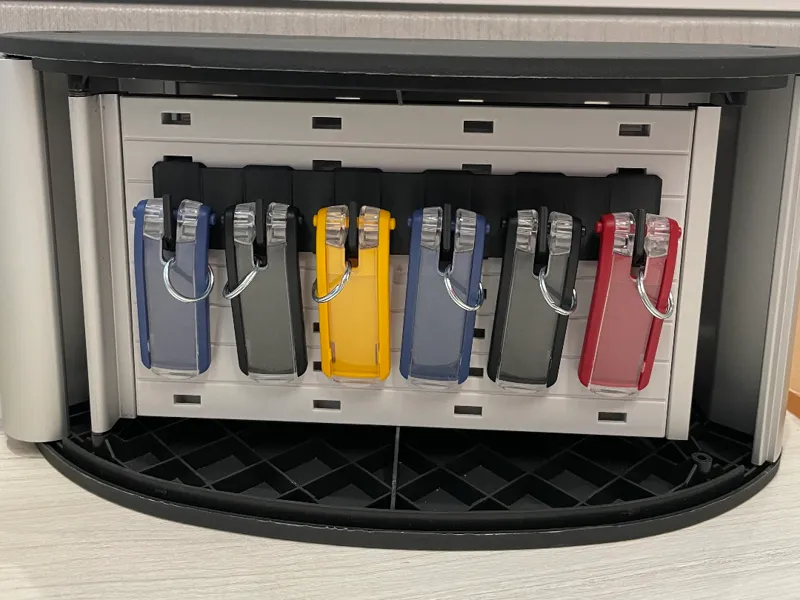 Lock Box Key Holder Rail