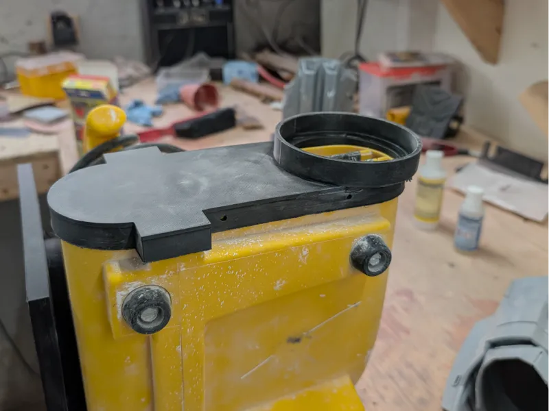 Dewalt air mover to filter conversion