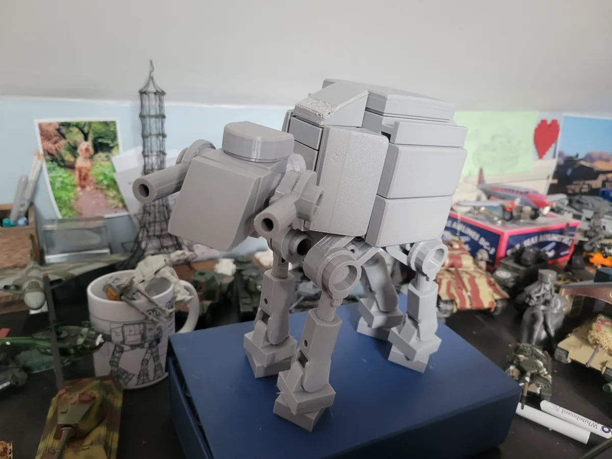 Mini block ATAT 400% scale - Free 3D Print Model - MakerWorld