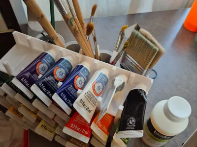 paint tube holder