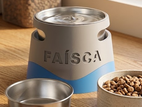 Personalized Elevated Pet Bowl Stand