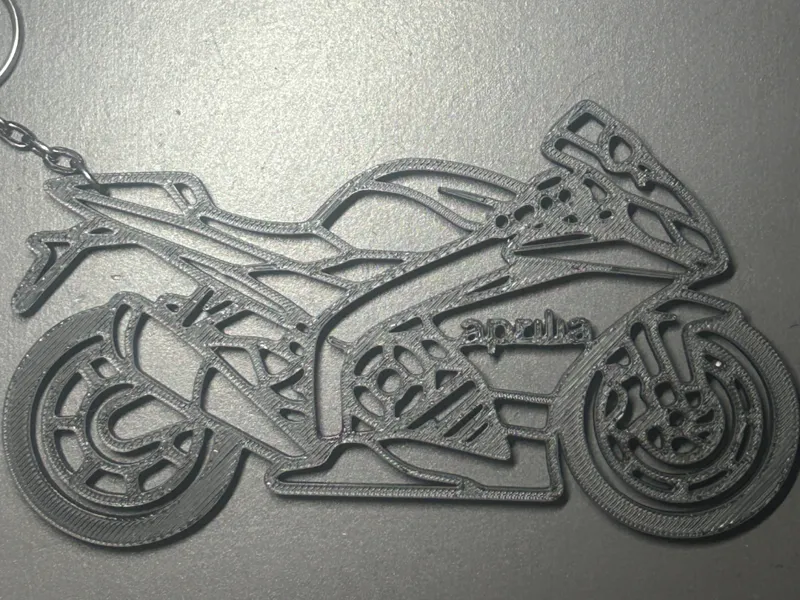 keychain motocycle motorbike aprilia rs