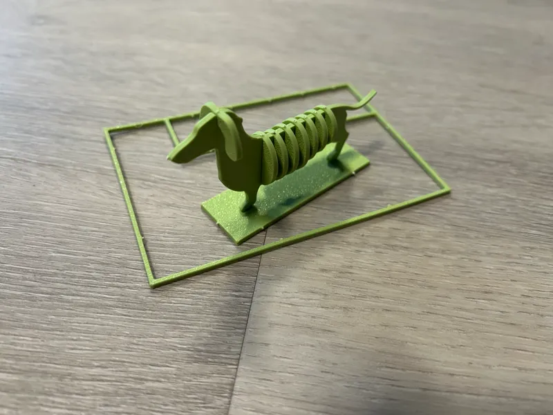 sausage dog card kit (dachshund)