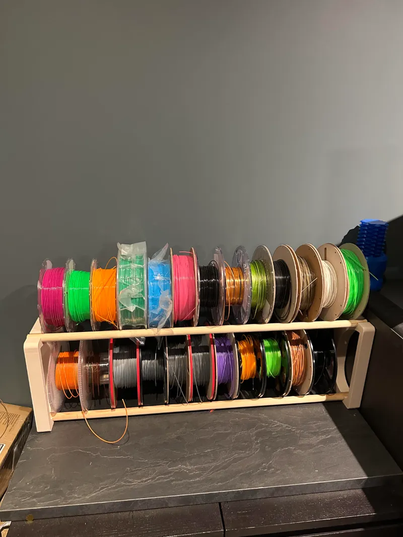 Filament Spool holder Desk versjon, Not stackable