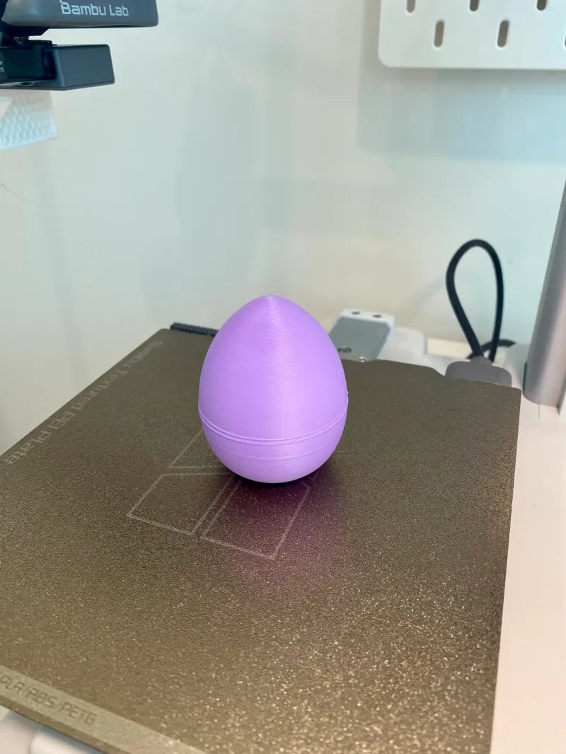 Easter Egg Container (Flat Bottom)