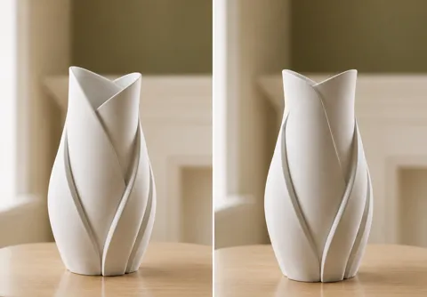 Leaf Vase view 2