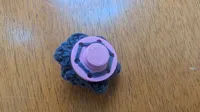 For knitting: 0.2mm layer, 2 walls, 100% infill