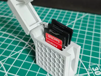 SD card holder Zippo style