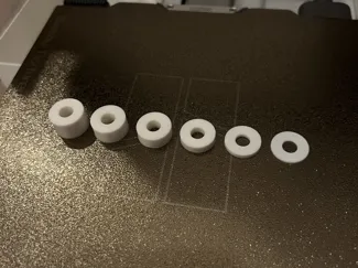 M6 Spacers 1mm - 10mm