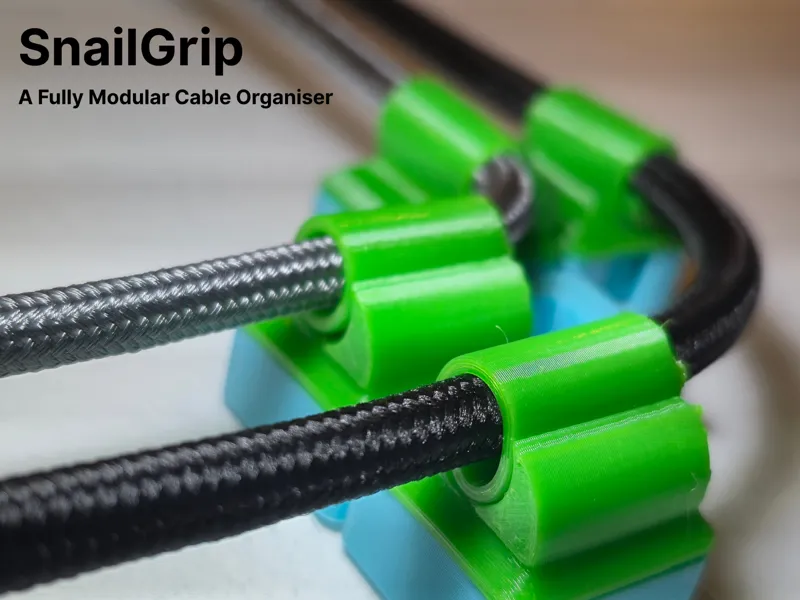 SnailGrip Modular Cable Management 