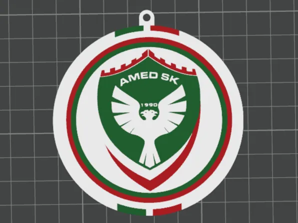 Amedspor Schlüsselanhänger Rund 2026 Neu 