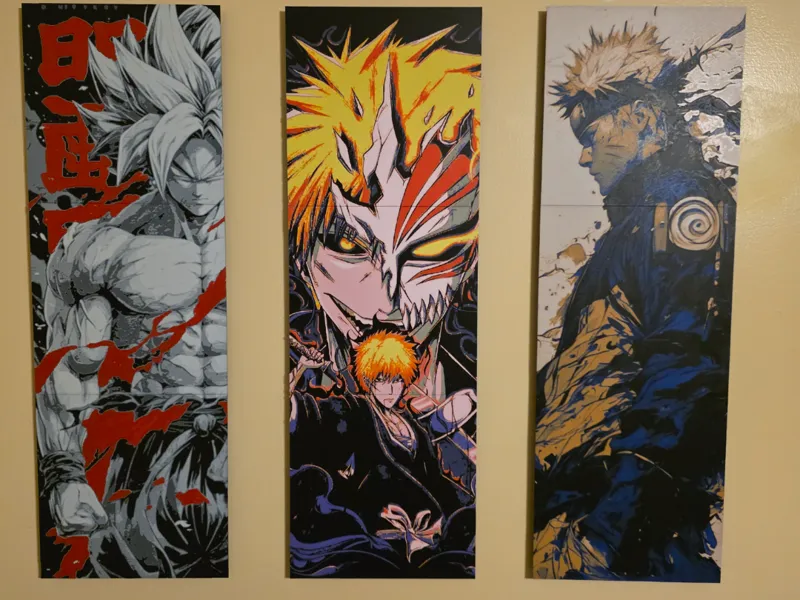 Ichigo Hollow Hueforge Wall Art 1X3