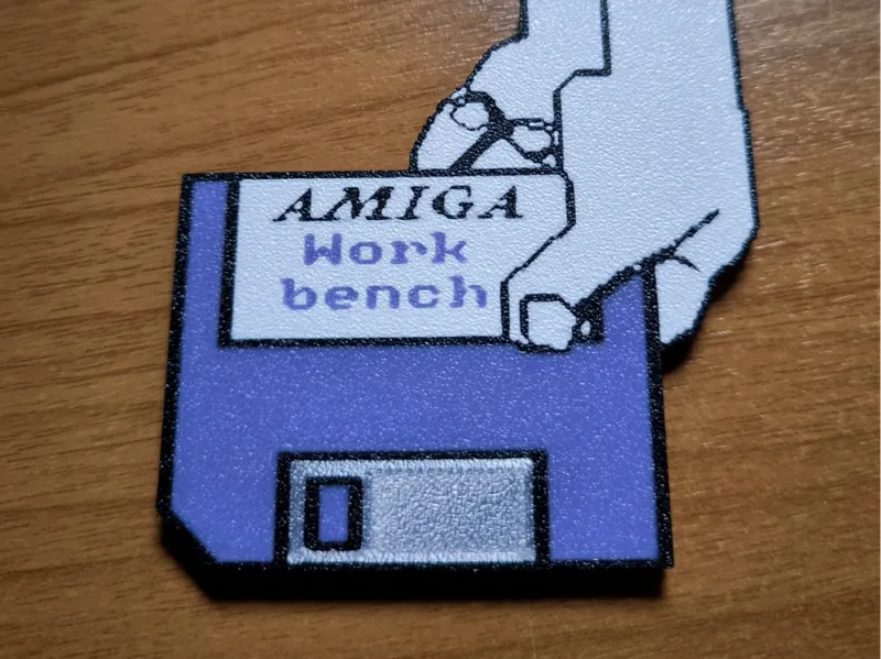 Amiga Workbench Fridge Magnet